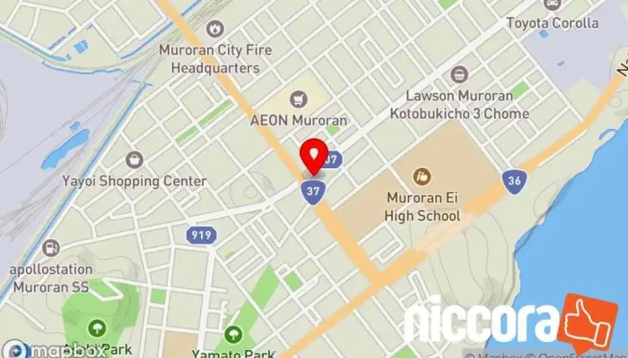 の地図 WDB 室蘭ブランチ 人材派遣業 で 室蘭市