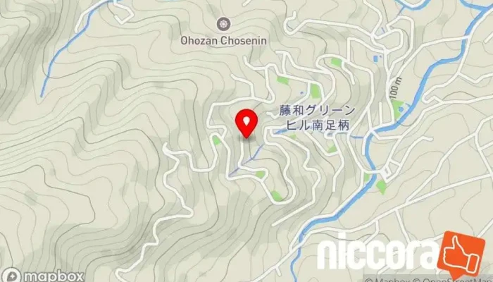 の地図 Work Force OKU's company 研究機関 で 南足柄市