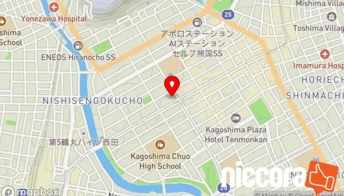 の地図 Y-Plug株式会社 IT コンサルタント で 鹿児島市