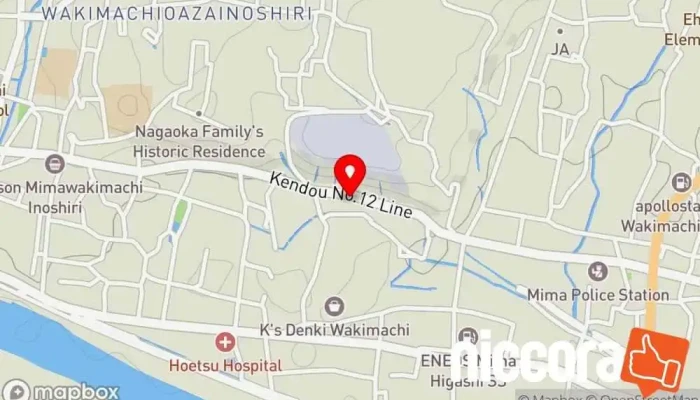 の地図 Ｙデザイン事務所 企業のオフィス で 美馬市