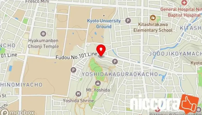 の地図 Your Japan Private Tours ツアー オペレーター で 京都市