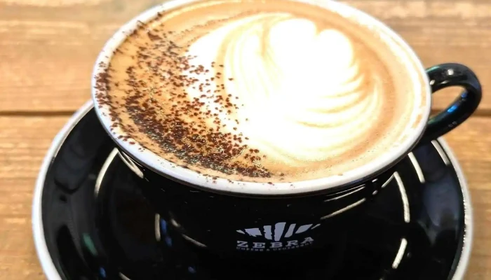 Zebra Coffee Croissant Jin Jiu Jing Ben Dian Zebura Ko Hi Andokurowatsusan Kapuchi No - 相模原市