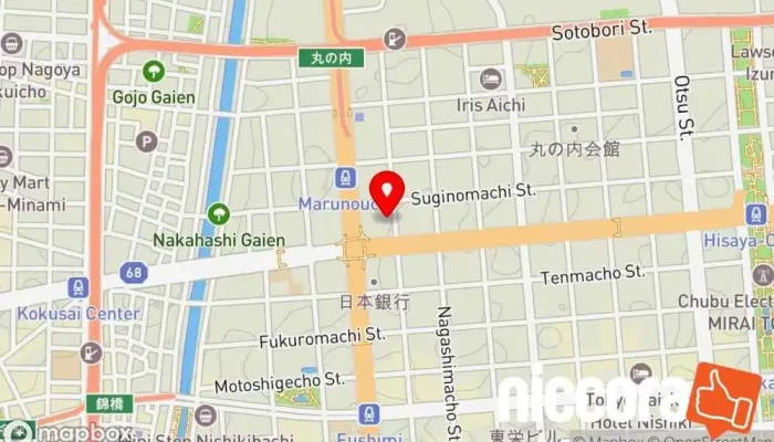 の地図 ゼロライン IT コンサルタント で 名古屋市
