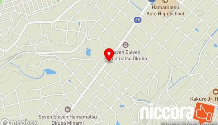 の地図 ジージーネットワークス コンピューター サポート、サービス で 浜松市